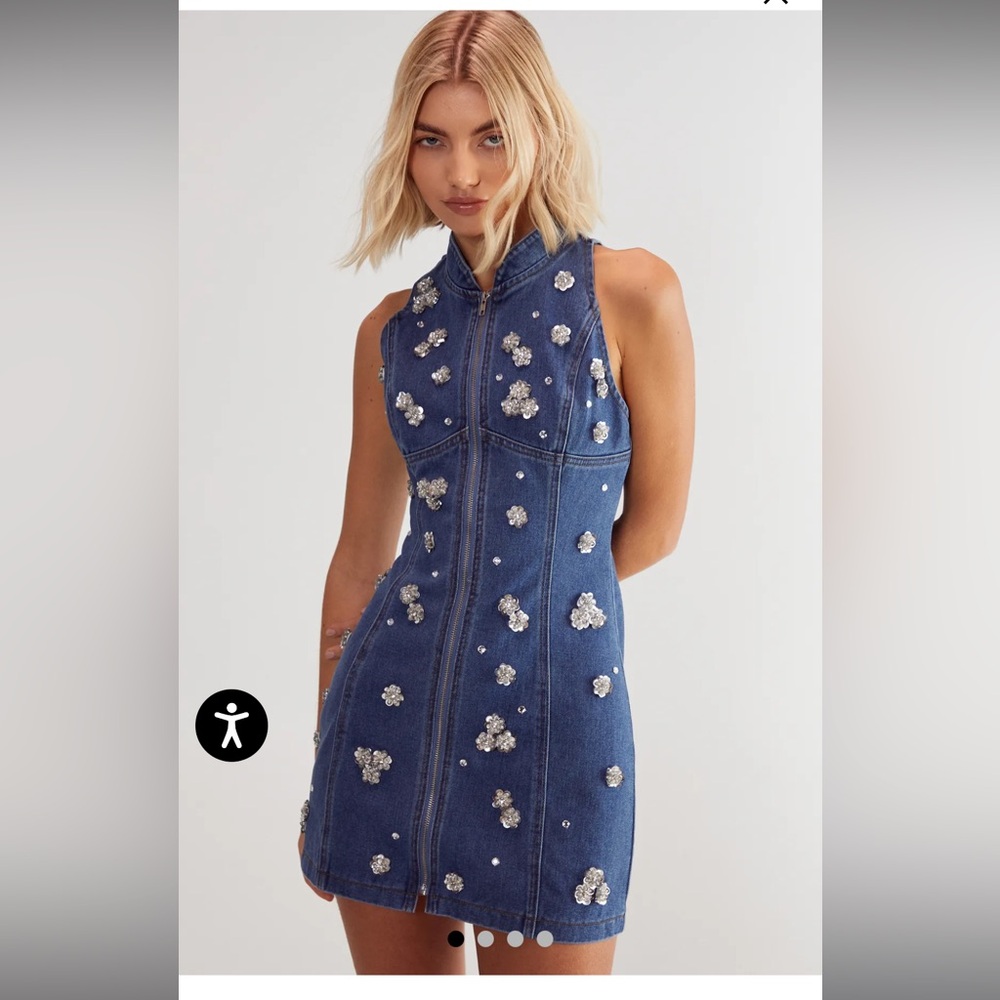 Nastygal denim minidress